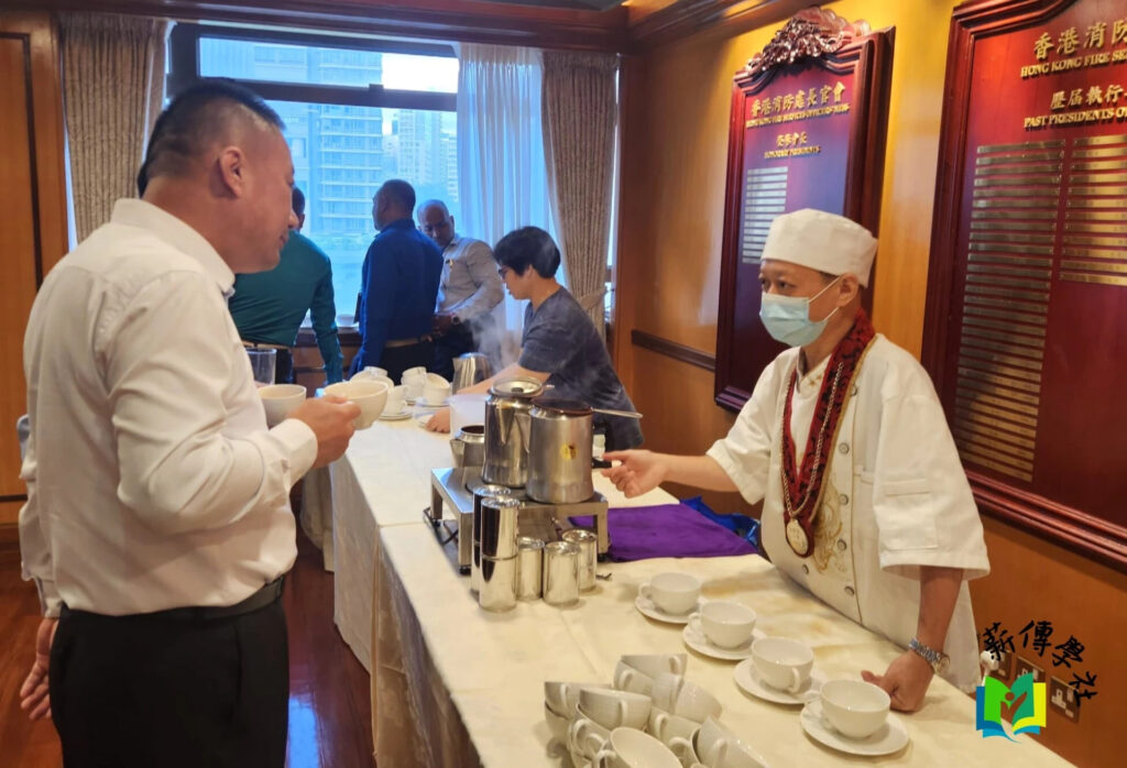 Hong Kong-Style Milk Tea Booth (Fire Services Department)